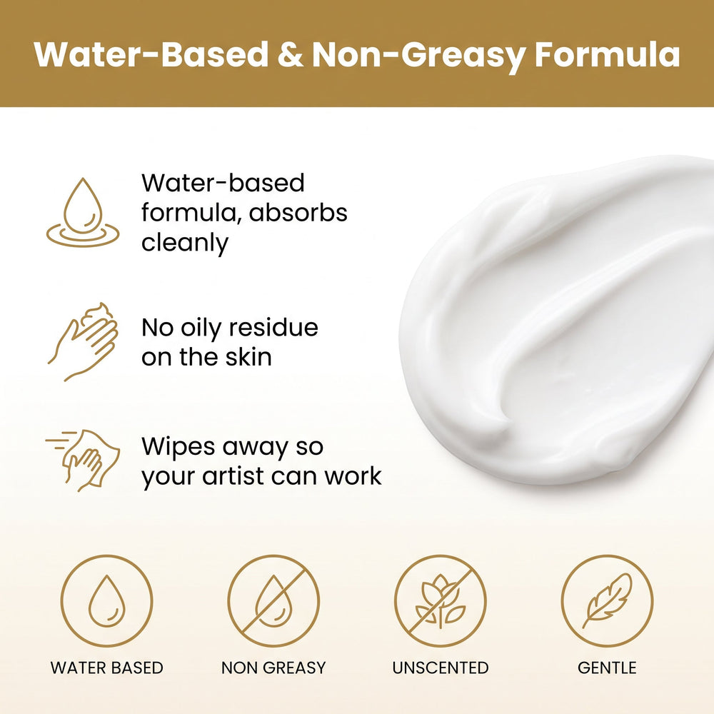 Water based and non greasy