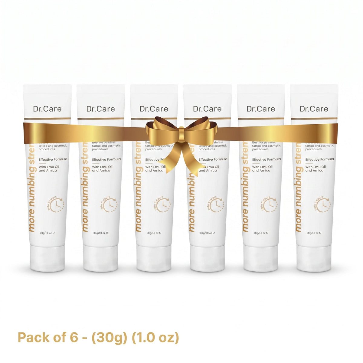 Six tubes of Dr. Care Numbing Cream